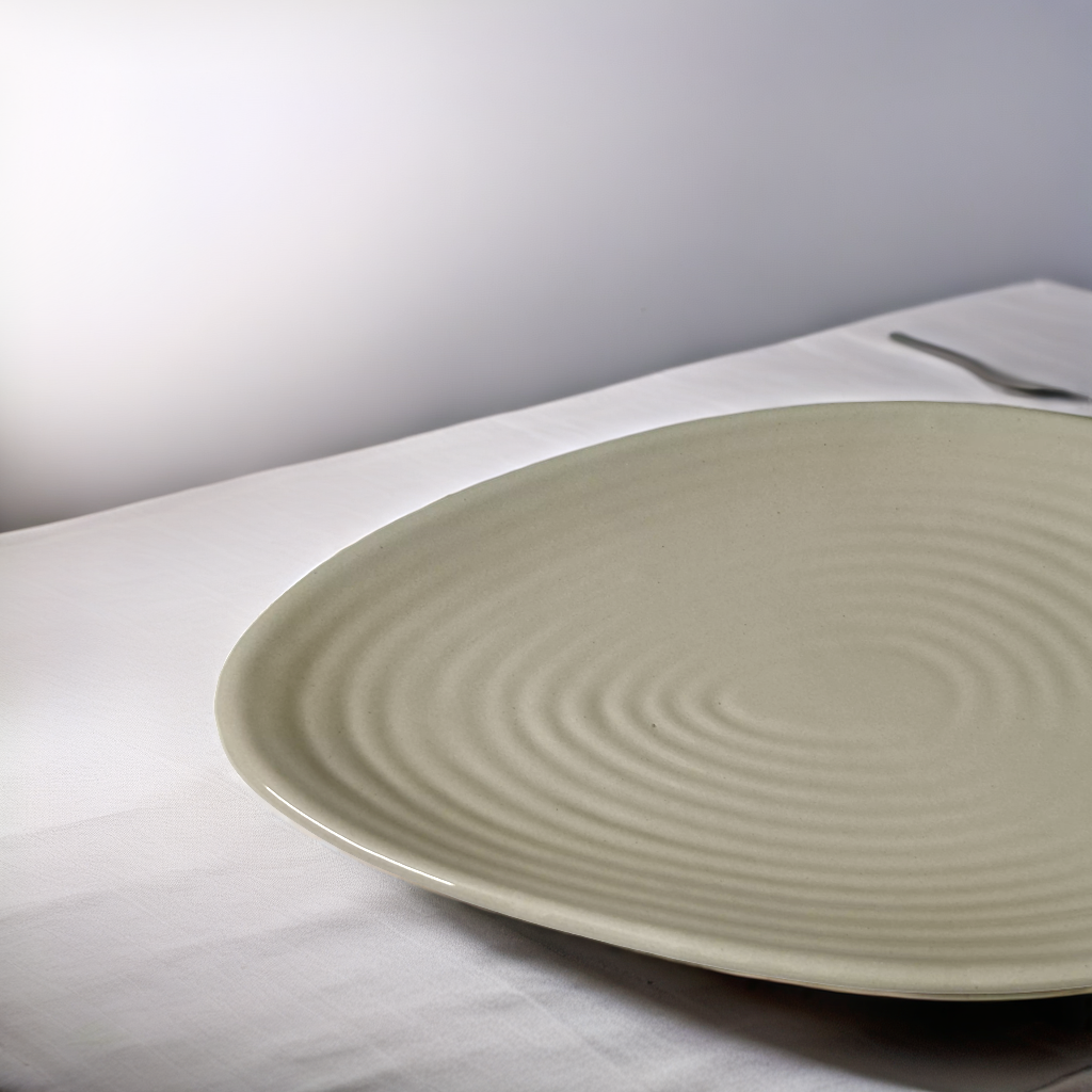 Ivory Almond Platter
