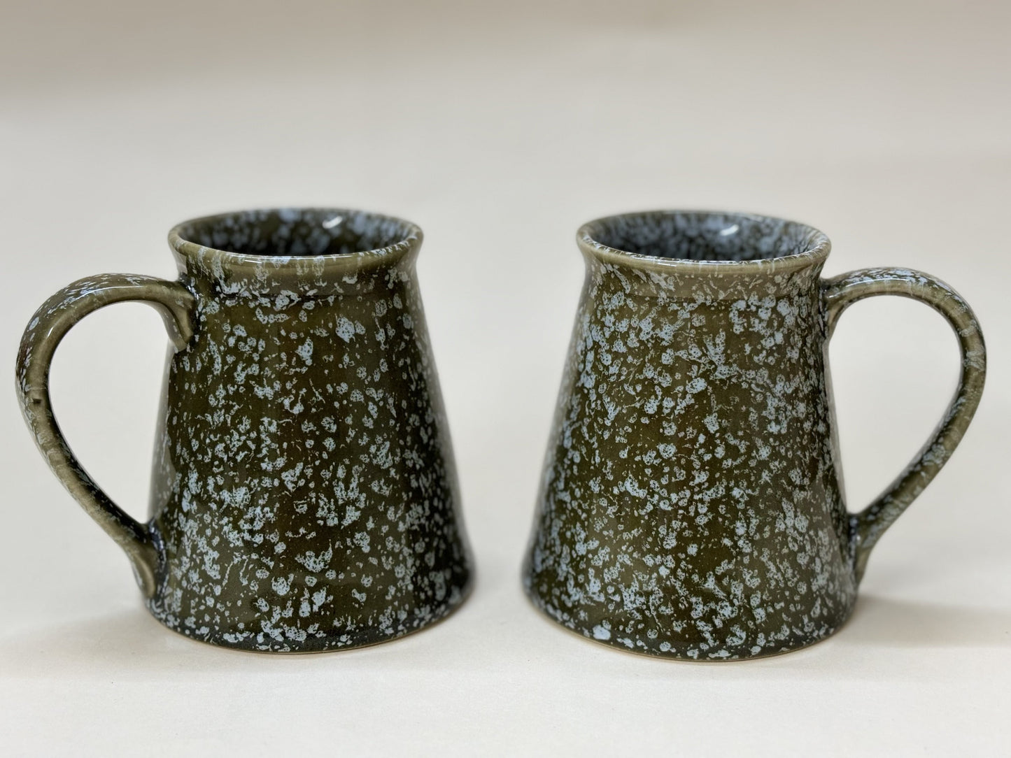Splatter Green Coffee Mug