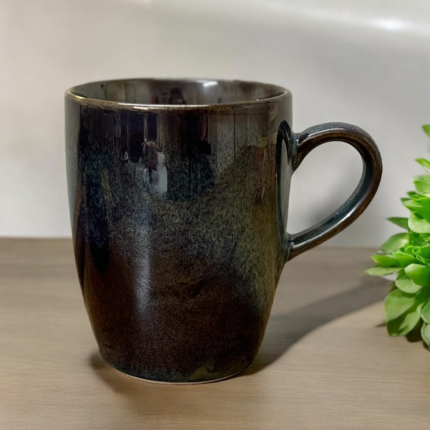 The Brown Glazed Tall Coffee Mug