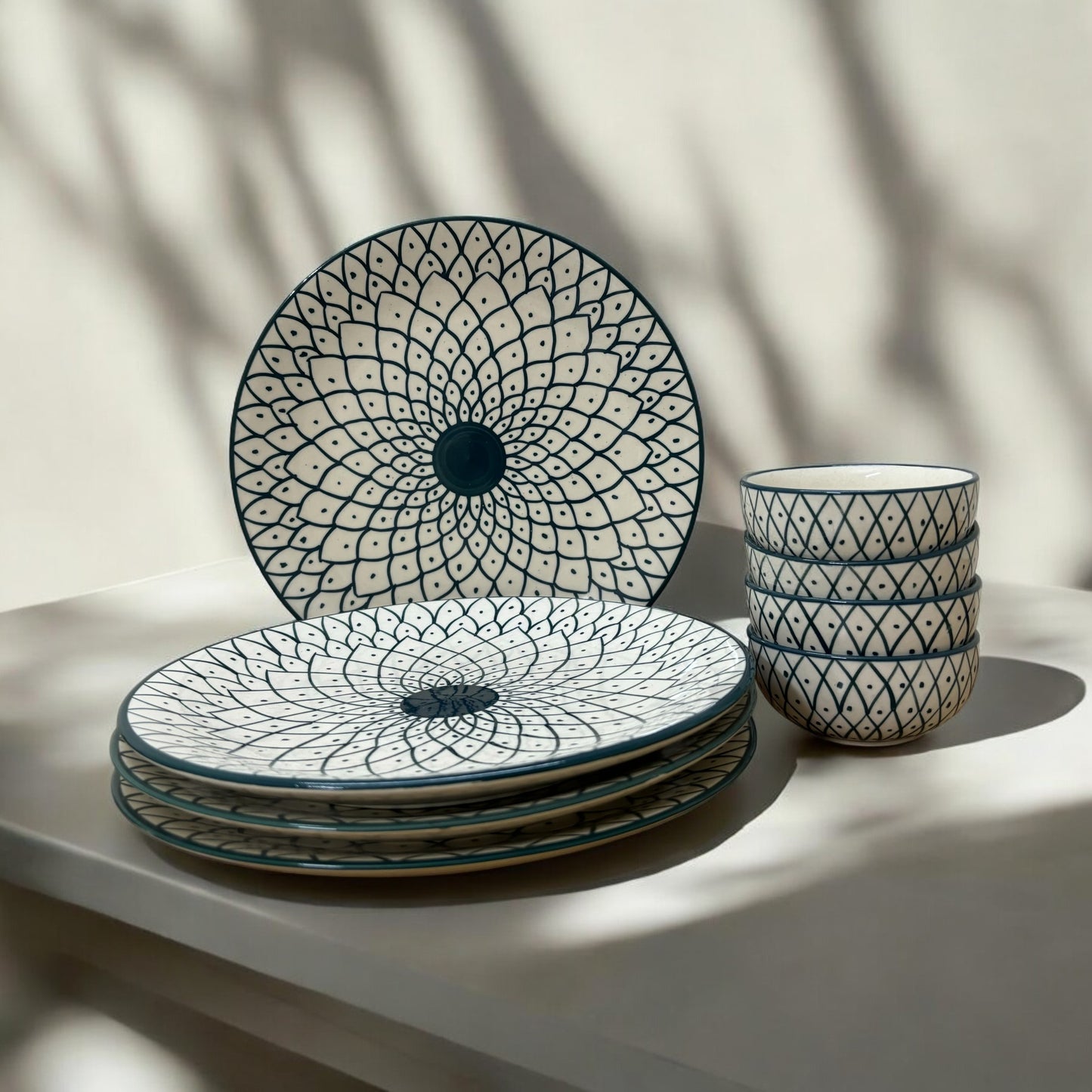 Botanical Delight Dinner Set of 8