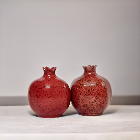 Anaar Salt & Pepper Shakers Red