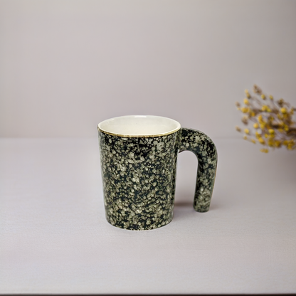 Black Granite Coffee Mug