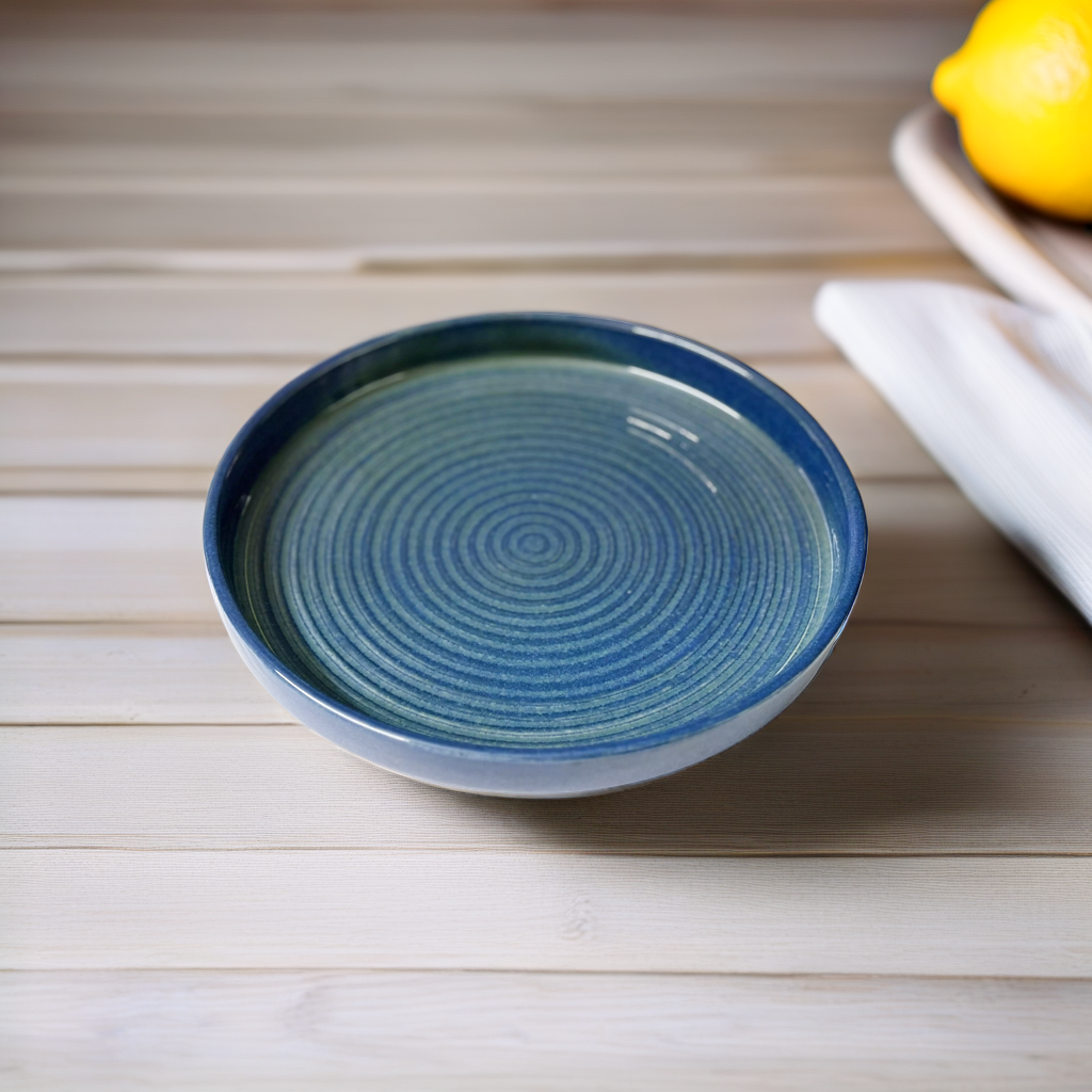 Blue Artisanal Plate