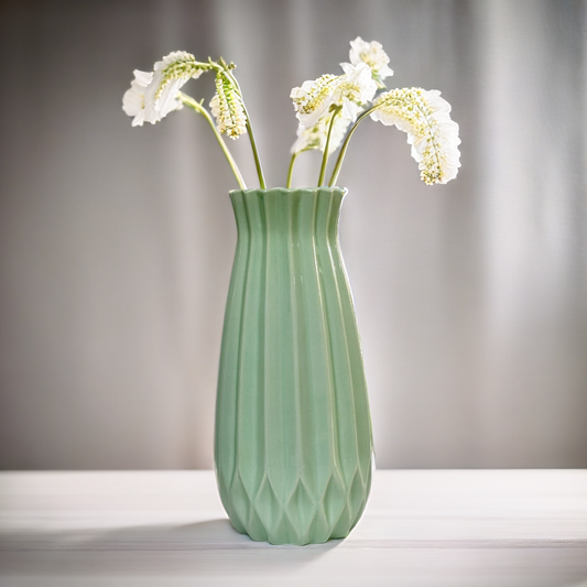 Mint Green Chic Vase