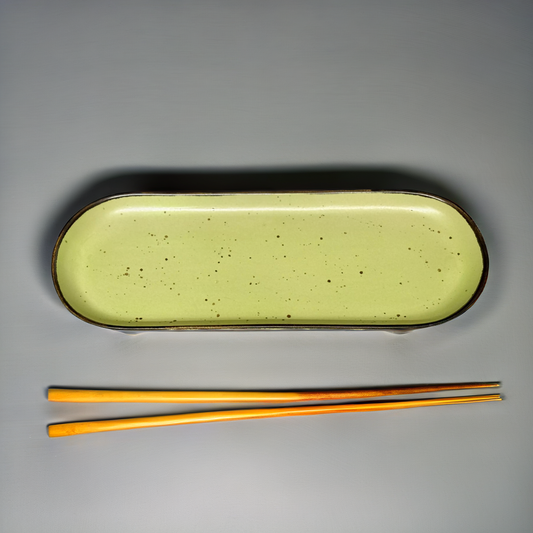 Luminous Lime Sushi Platter