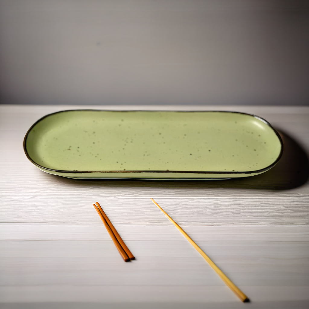 Luminous Lime Sushi Platter