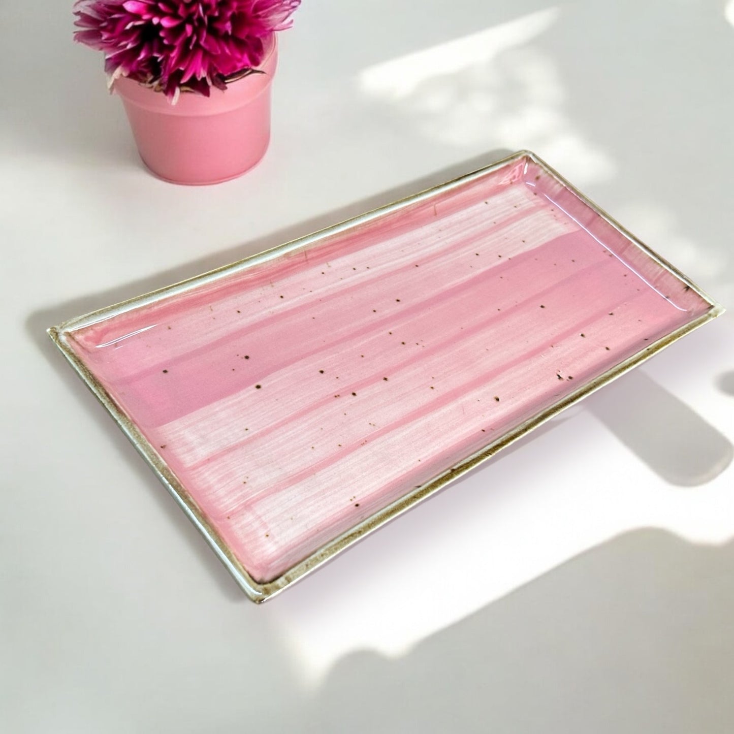 Rosy Glow Platter