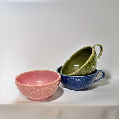 Lounge Delight Latte Cup Set of 3