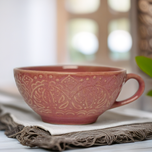 Lounge Delight Latte Cup Pink