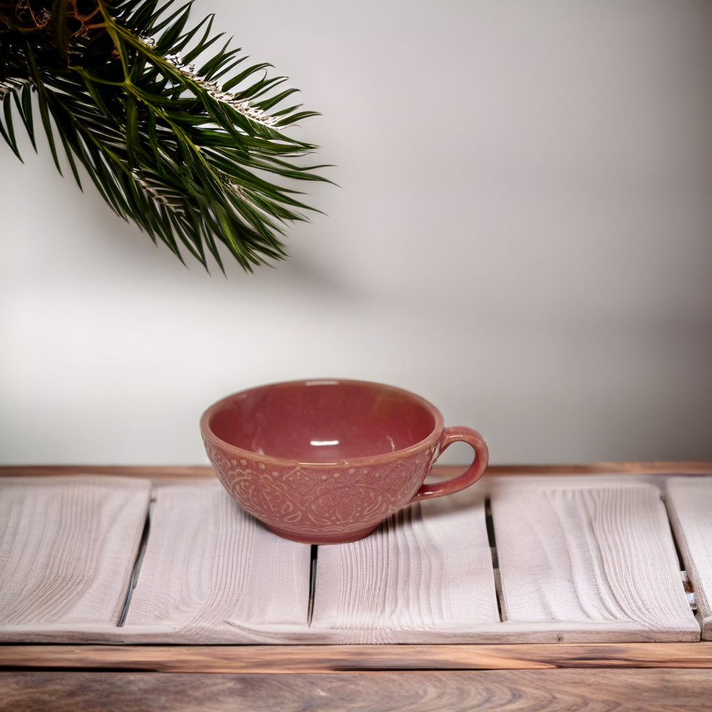 Lounge Delight Latte Cup Pink