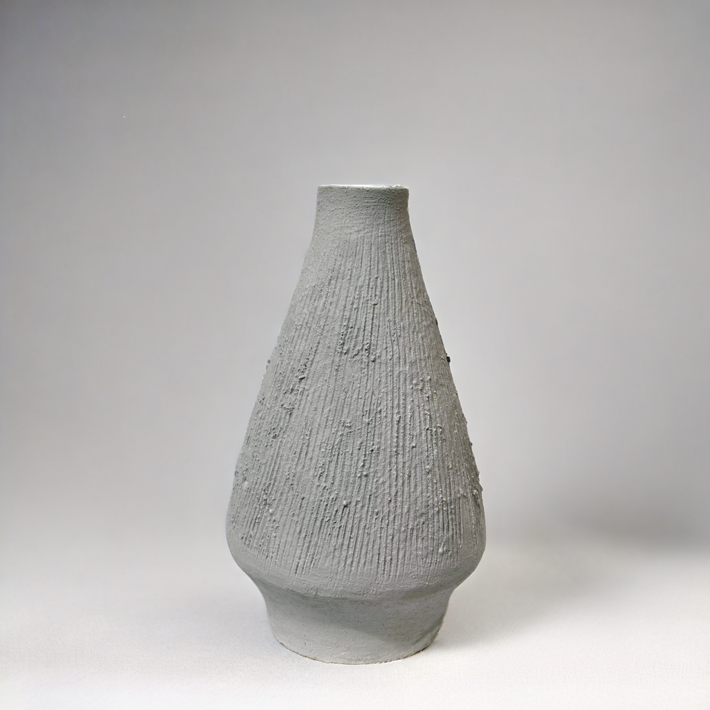 Rustic Relic Vase White