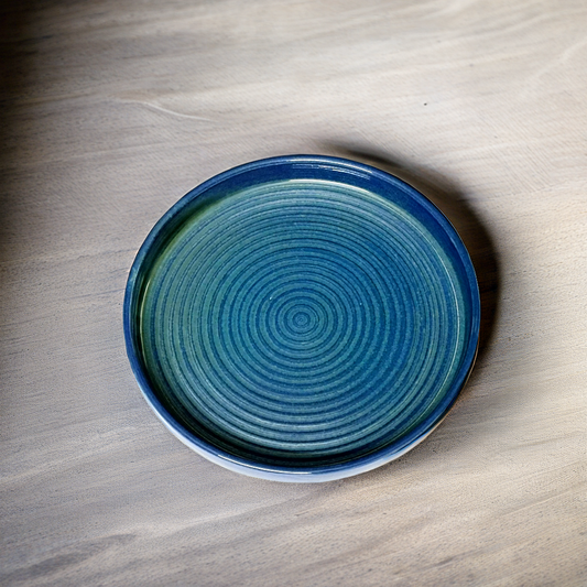 Blue Artisanal Plate