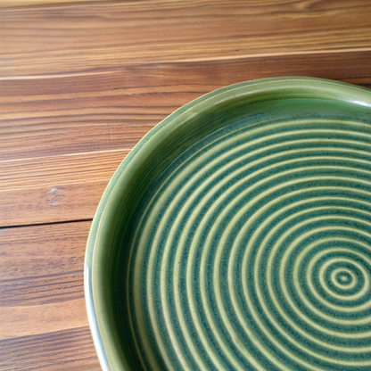Green Artisanal Plate