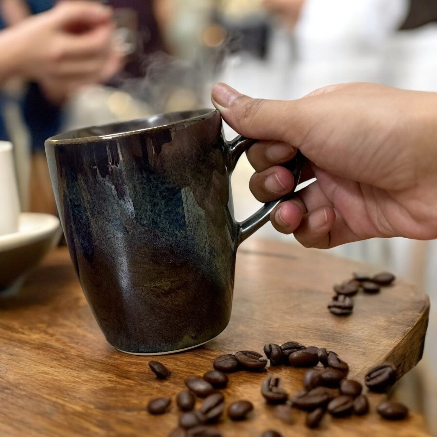 The Brown Glazed Tall Coffee Mug